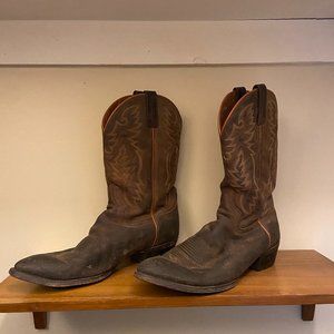 Brown Cowboy Boots - Men's Size 13